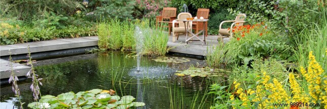Fish pond:how to integrate it into your garden? 