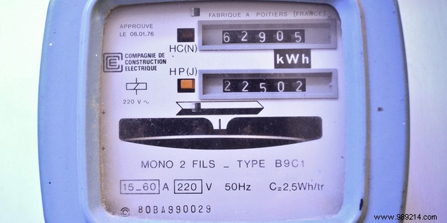 Changing an EDF electricity meter 