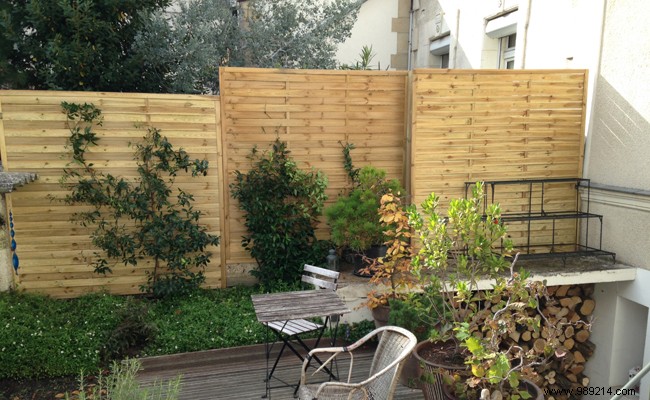 The claustra, an effective solution for more privacy in the garden 