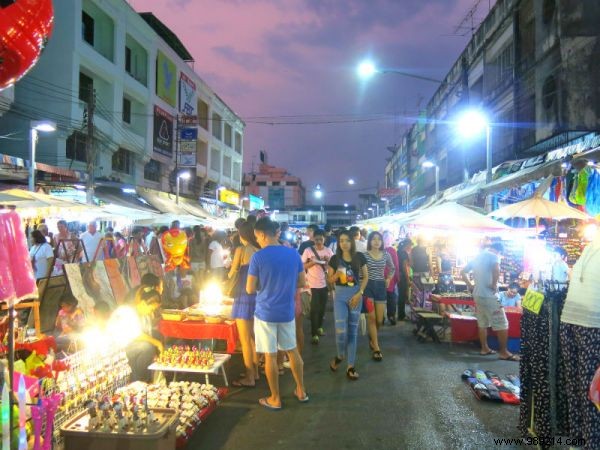 Krabi town, one of the most popular destinations in Thailand 