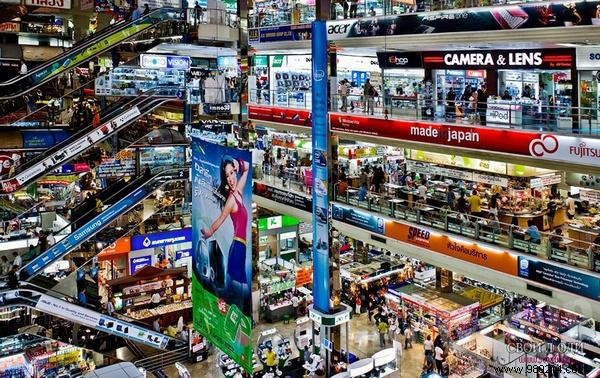 The world of shopping in Thailand 