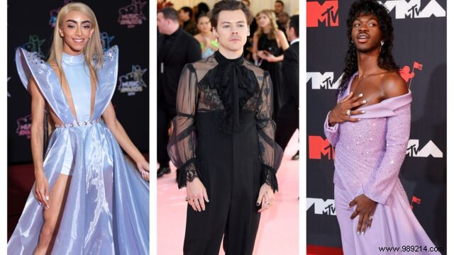 Bilal Hassani, Harry Styles, Lil Nas X… These stars who break gender codes on the red carpet 