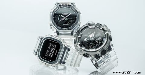 The G-SHOCK brand unveils its new SKELETON models 