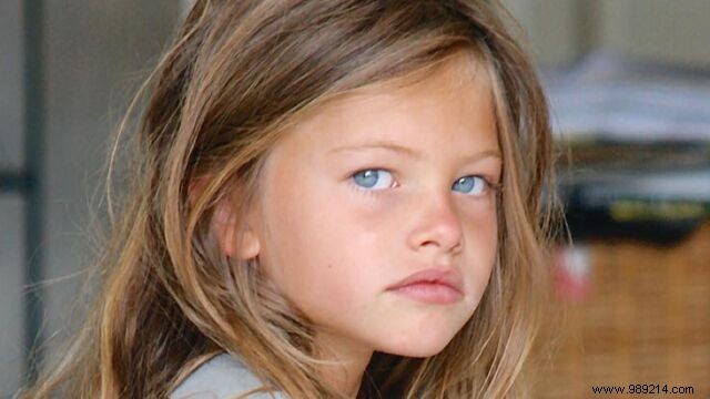 Thylane Blondeau:elected the most beautiful little girl in the world at 6 years old, what becomes of her 10 years later? 