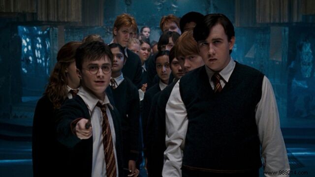 Harry Potter:who are the 10 characters who appear the most on screen? 