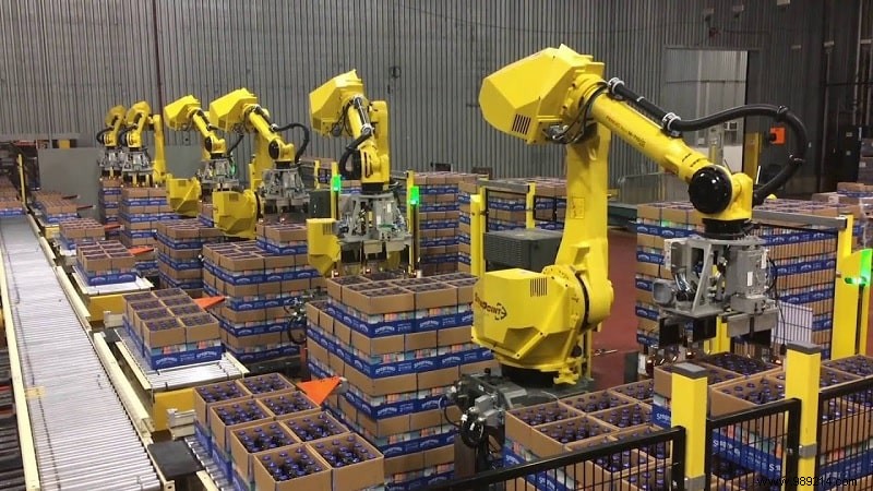 Industrial robotics:robots at the service of companies 