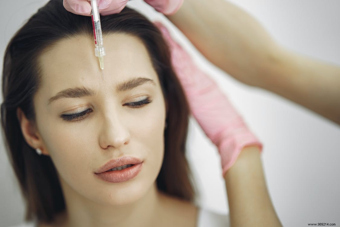 According to a study, botox would have antidepressant effects! 
