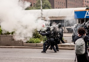Tear gas causing menstrual disturbances? 