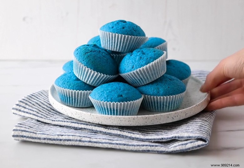 Eat blue muffins to assess your microbiota! 