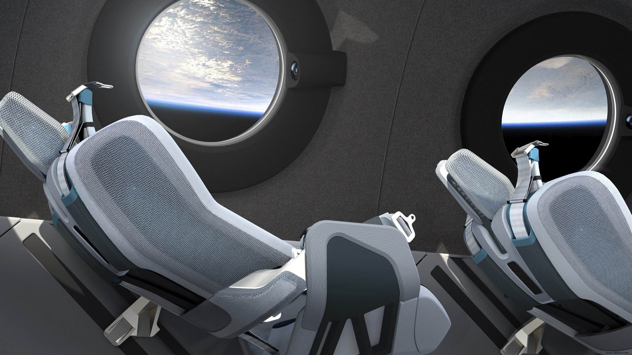 Virgin Galactic unveils the interior of its spaceship 