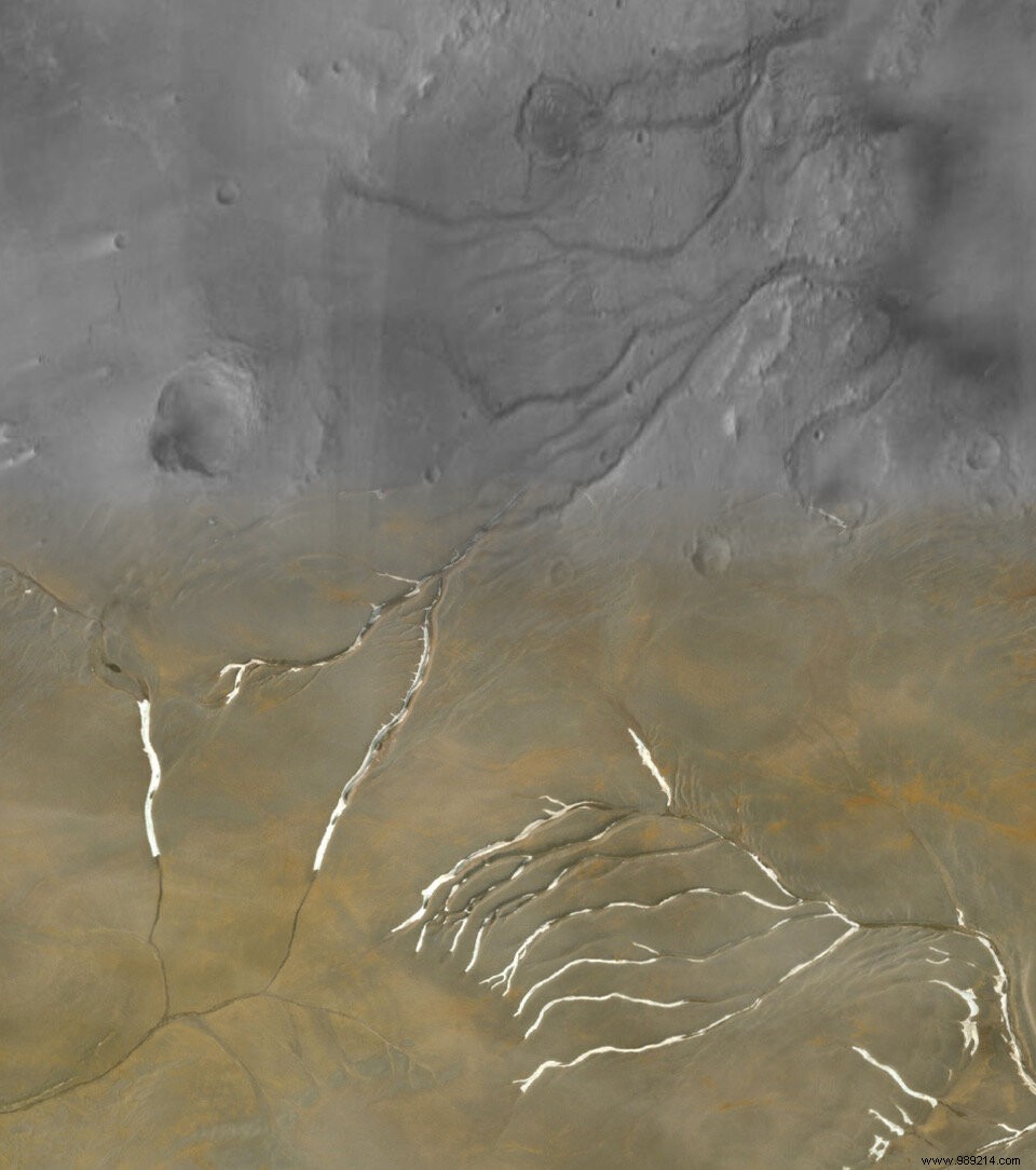 Ancient Mars may have been covered in ice 
