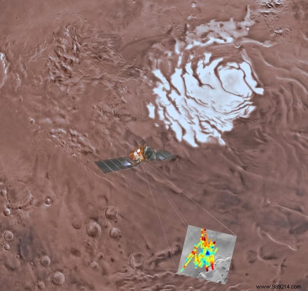 Astronomers claim to have isolated several bodies of liquid water on Mars 