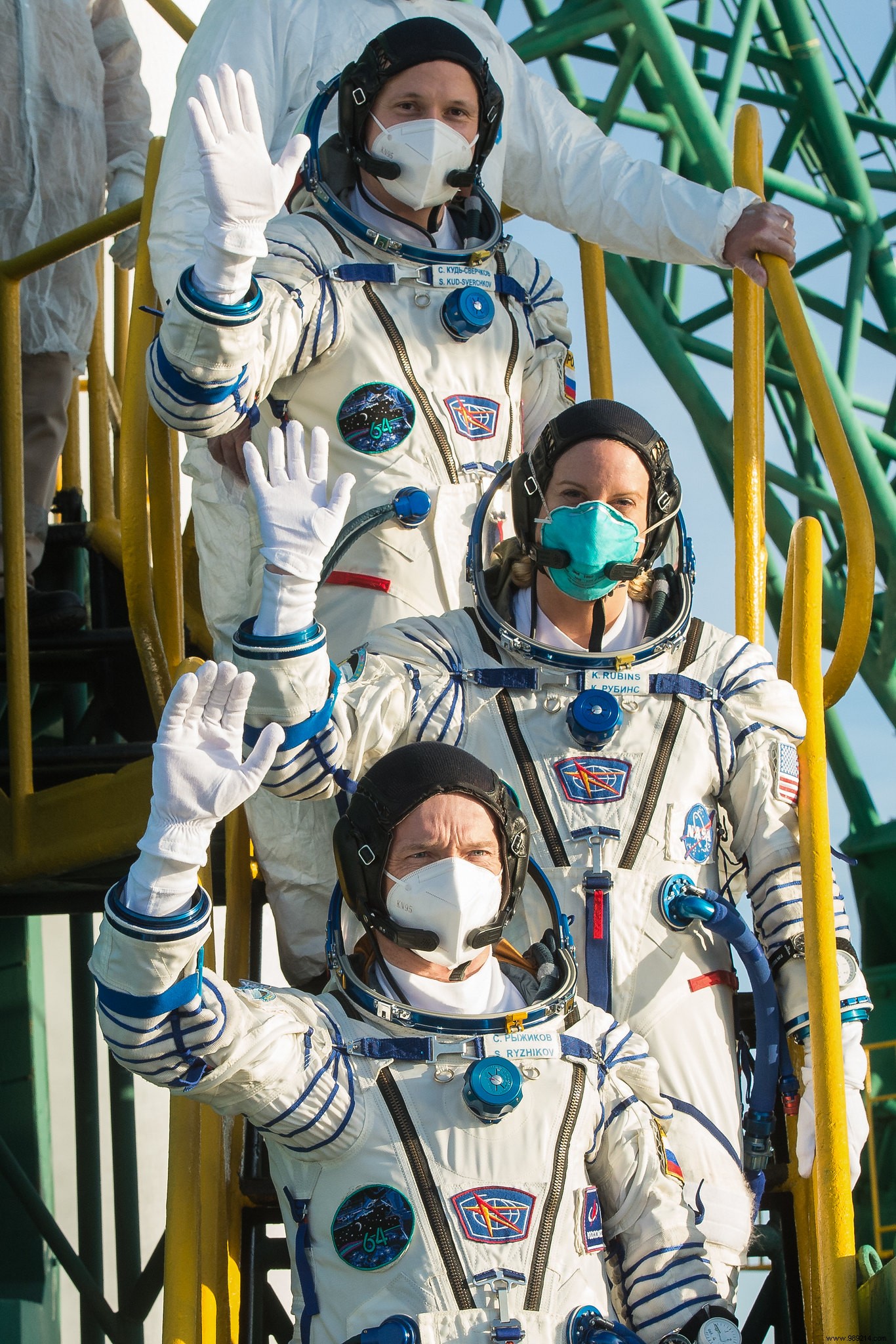 A new crew reaches the ISS in record time 
