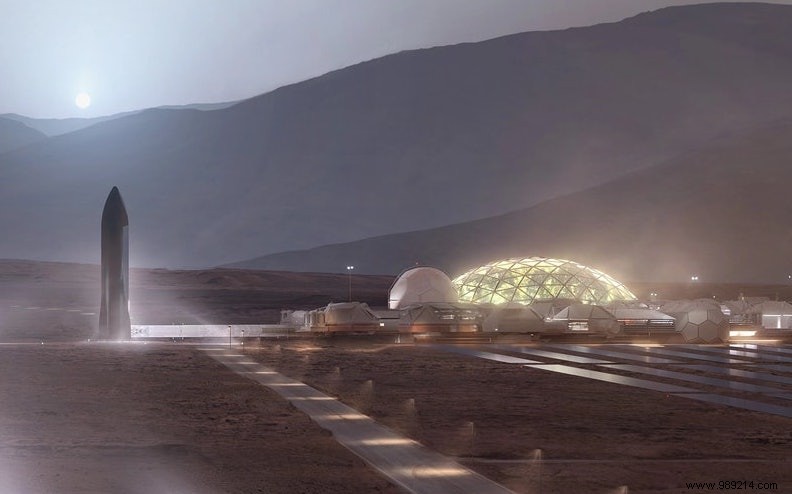 First  Martians  will live under glass domes, says Elon Musk 
