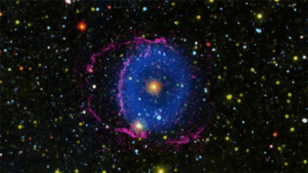 The mystery of the Blue Ring Nebula is finally solved 