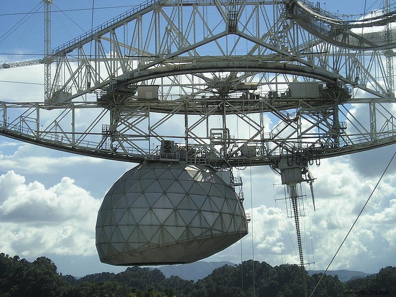 The Arecibo radio telescope is in very great difficulty! 