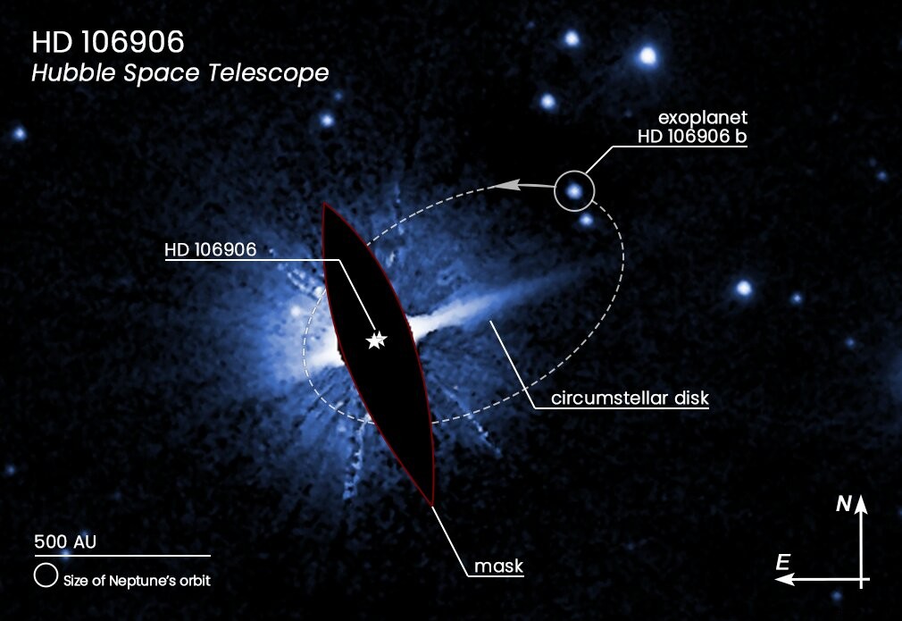 Hubble analyzes a strange world resembling  planet 9  