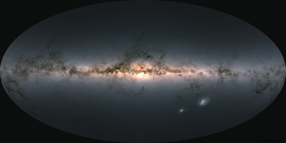 Gaia mission:ESA shares data from 1.8 billion stars in the Galaxy 