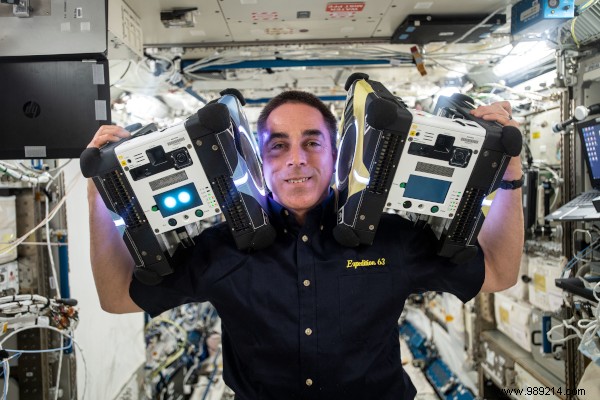 Looking back on a busy year of research on board the ISS 