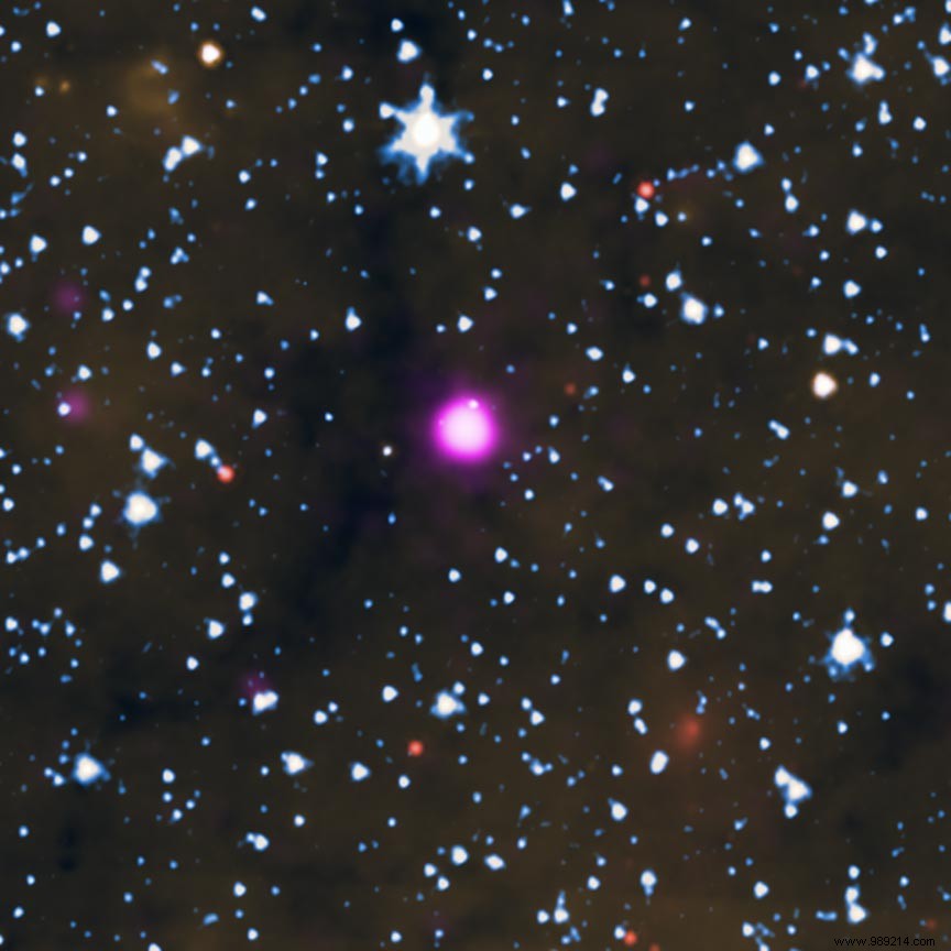 Astronomers stumble upon an extraordinary magnetar 