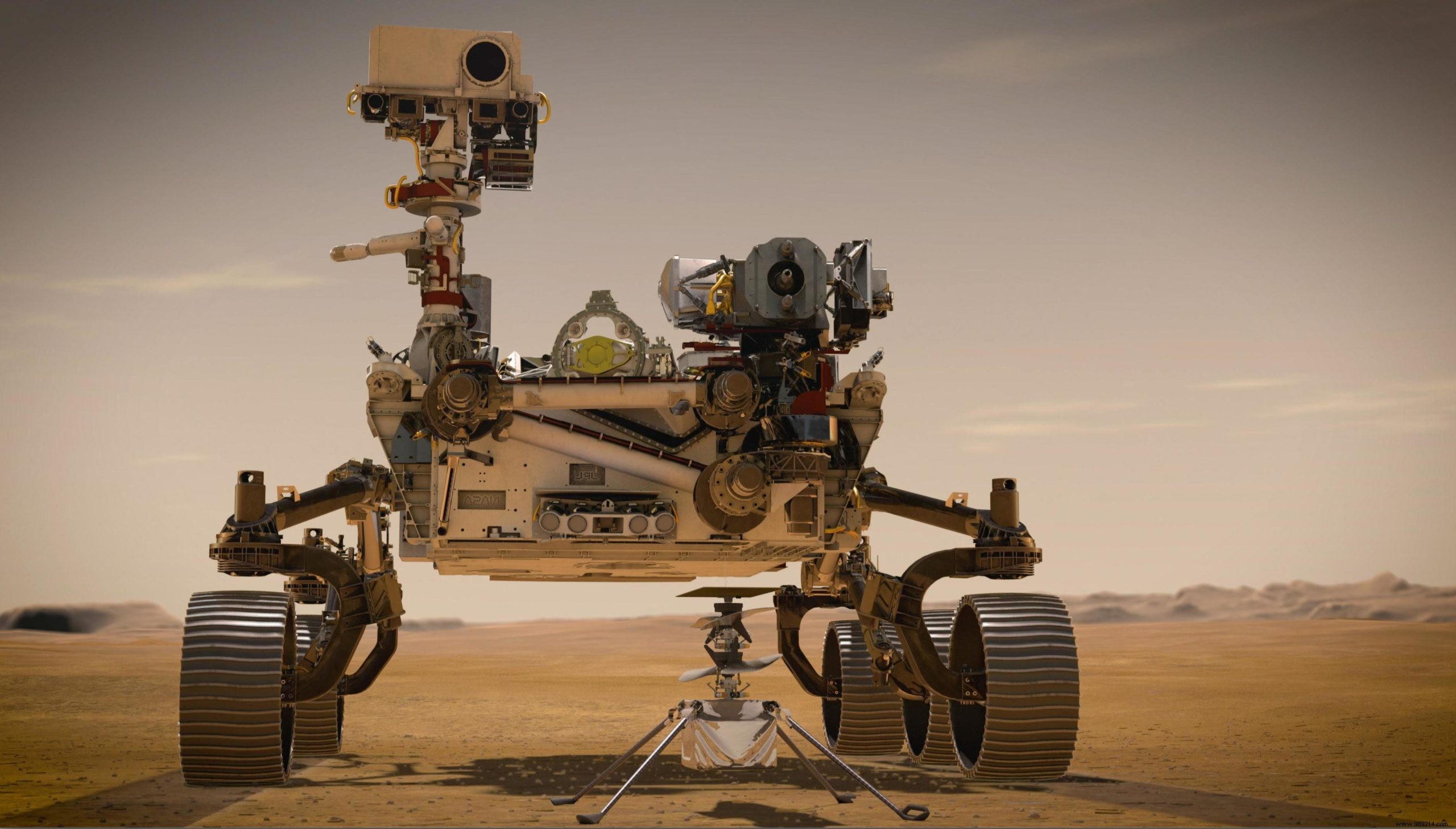 On Mars, Ingenuity prepares for a historic first flight 