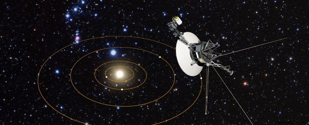 In interstellar space, Voyager 1 detects the  hum  of plasma 
