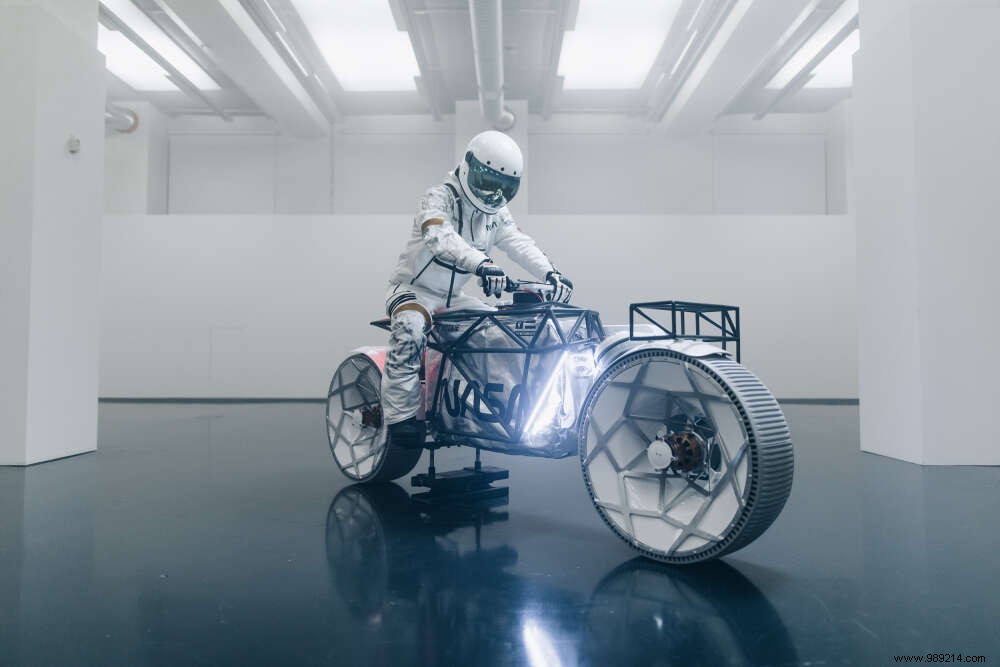 One Day Astronauts Could Ride On The Moon With This Motorcycle 