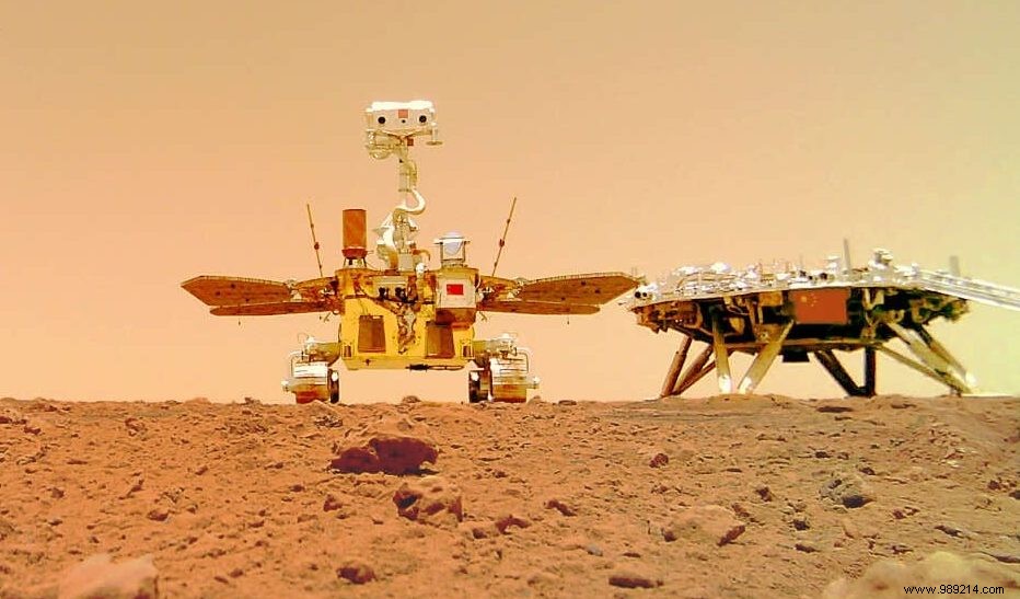 Mars:why are the first discoveries of the Zhurong rover not yet published? 