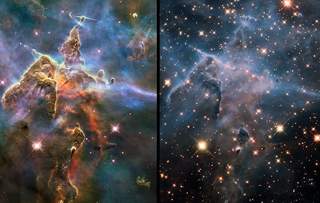 James Webb Telescope vs Hubble:what differences in terms of images? 