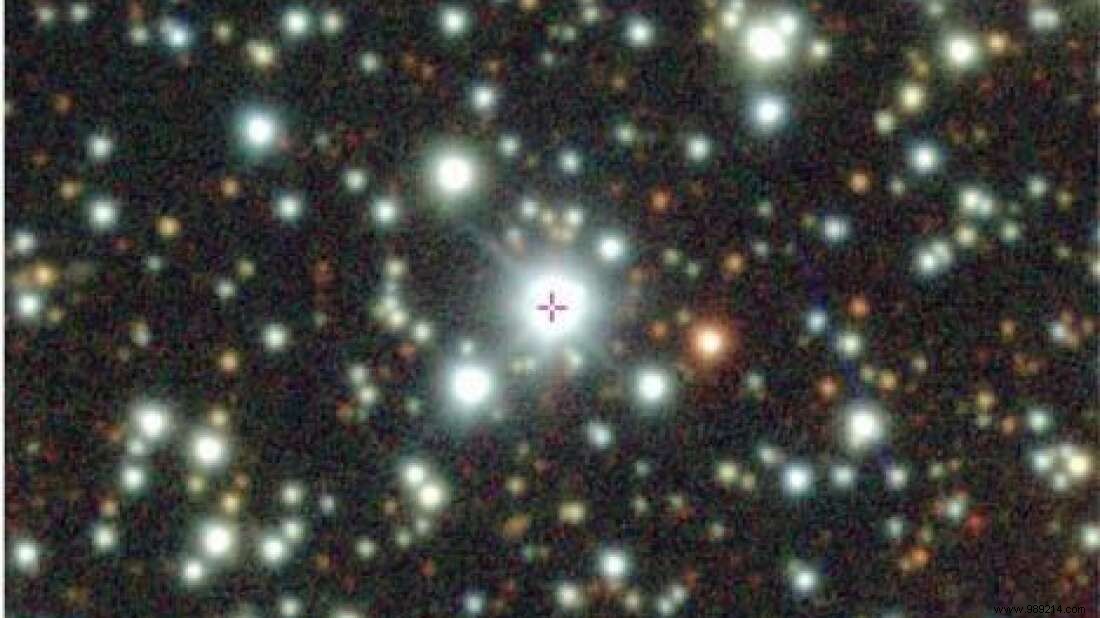 Astronomers spot mysterious object shading star 