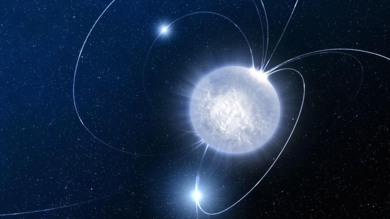 Magnetar:a cataclysmic explosion 13 million light-years away 