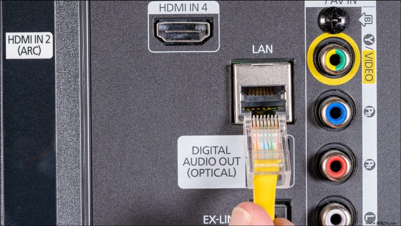 How to Add Gigabit Ethernet to a TV Without It 