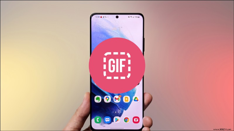 How to make a GIF from anything on a Samsung Galaxy phone