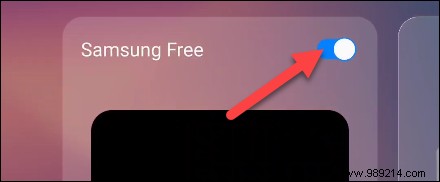 What is Samsung Free and how do I turn it off?