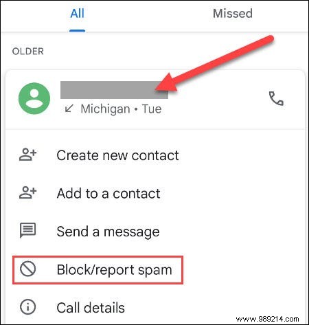 How to block calls on Android