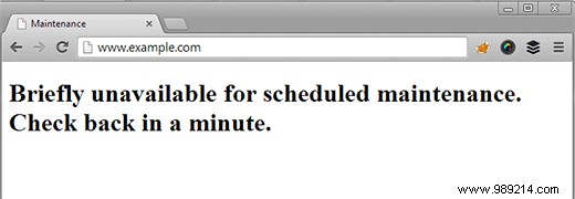 How to fix short unavailable for scheduled maintenance error in WordPress