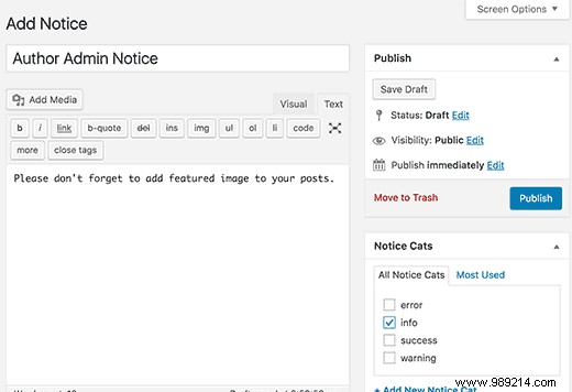 How to Add Custom Admin Notices in WordPress