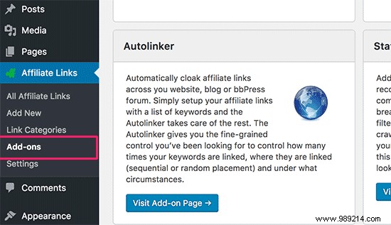 How to automatically link keywords with affiliate links in WordPress
