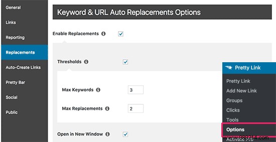 How to automatically link keywords with affiliate links in WordPress