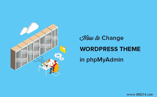 How to change WordPress theme via phpMyAdmin