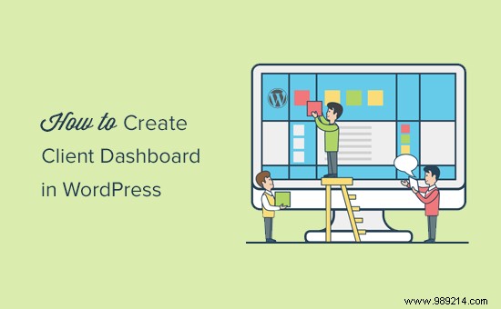 How to create a customer dashboard in WordPress