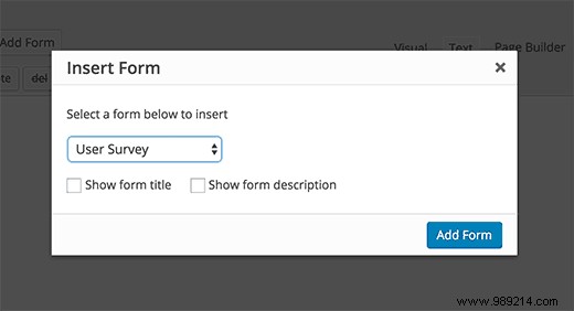 How to create a multi-page form in WordPress