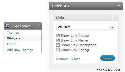 How to display link description with Blogroll in WordPress