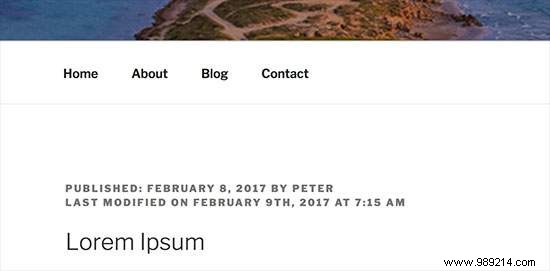 How to display the last updated date of your posts in WordPress