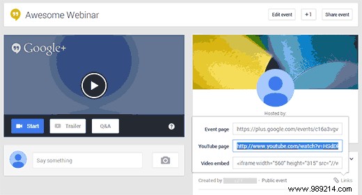 How to embed a live Google+ Hangout session in WordPress