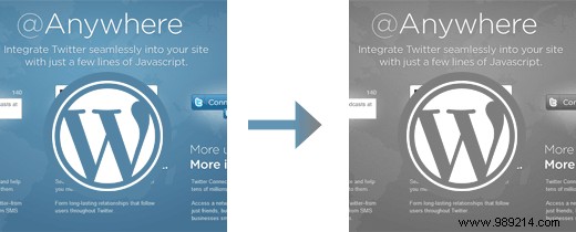 How to make grayscale images in WordPress