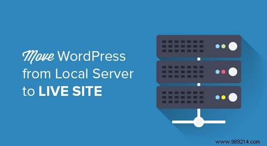 How to move WordPress from localhost to live site