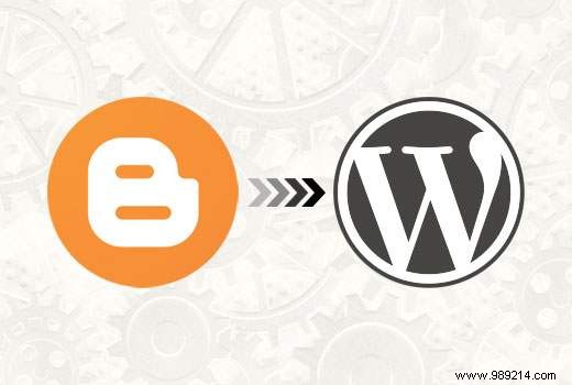 How to move Blogger custom domain blog to WordPress