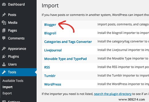 How to move Blogger custom domain blog to WordPress