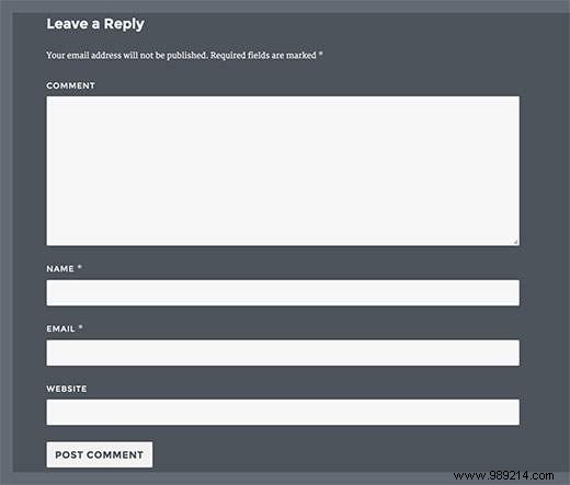 How to move the comment text field to the bottom in WordPress 4.4